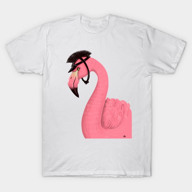 flamingo in Gucci T-Shirt by Juliet & Gin